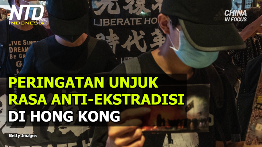 Peringatan Dua Tahun Protes Anti-Ekstradisi di Hong Kong