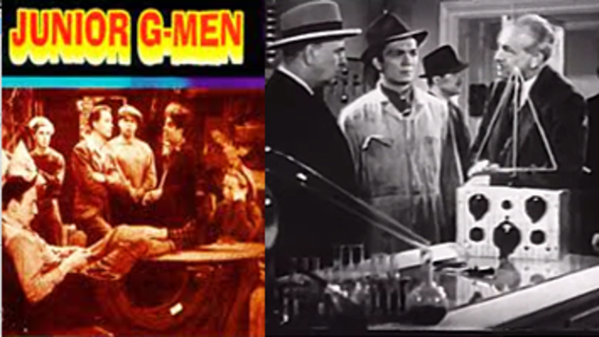 Junior GMen  Chaper 03  "Human Dynamite"  1940  Ford Beebe  Billy Halop  Full Episode