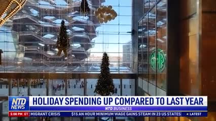 Holiday Spending Up Compared to Last Year