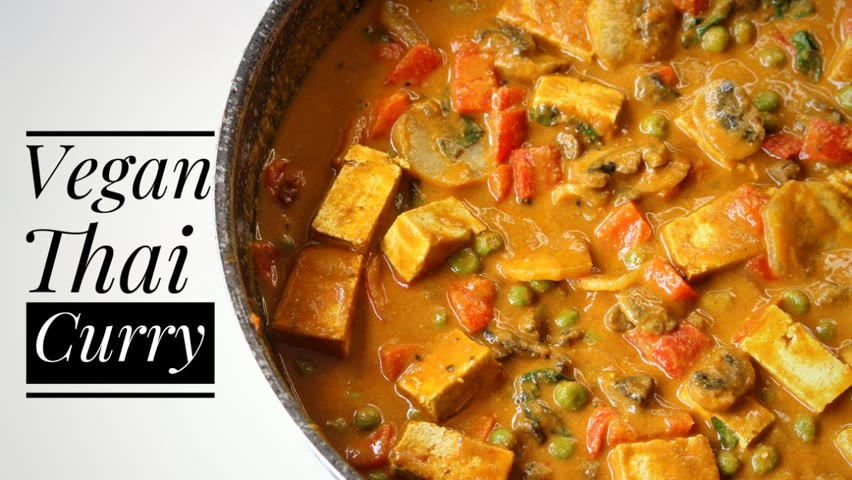 Easy Vegan Thai Curry Recipe - Homemade