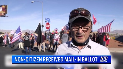 Nevada Green Card Holder Says He Received Mail-In Ballot