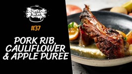 Pork rib, cauliflower & apple puree | Little Kitchen