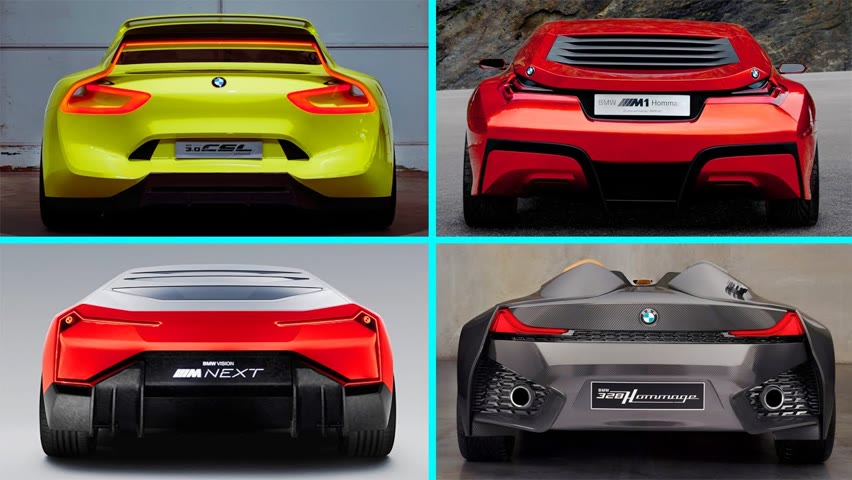 TOP 10 Coolest BMW Concept Cars Ever!
