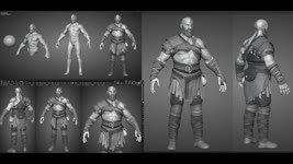 Blender 3.4 - God of War - Character modelling I Part 1: Sculpting