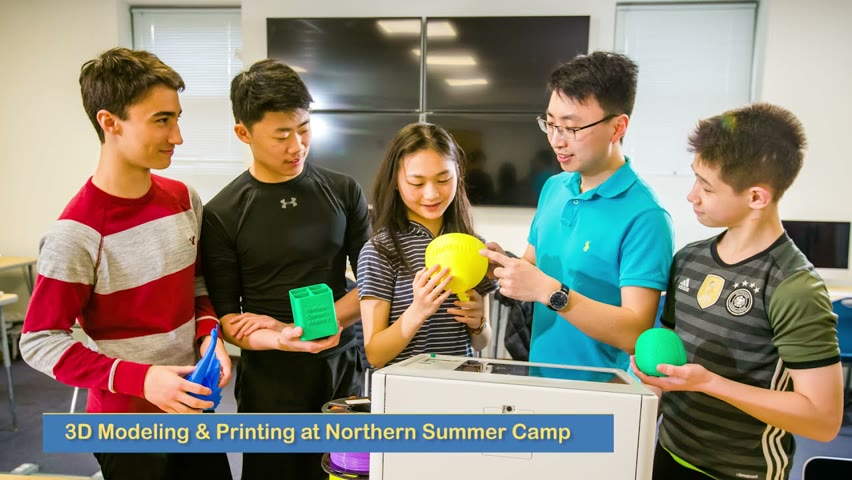 Northern Summer Camp 3D Modeling and Printing