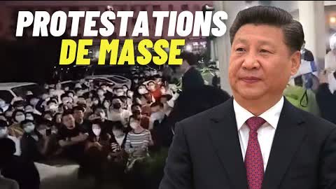 [VOSF] Des protestations massives éclatent en Chine à cause des confinements du Covid