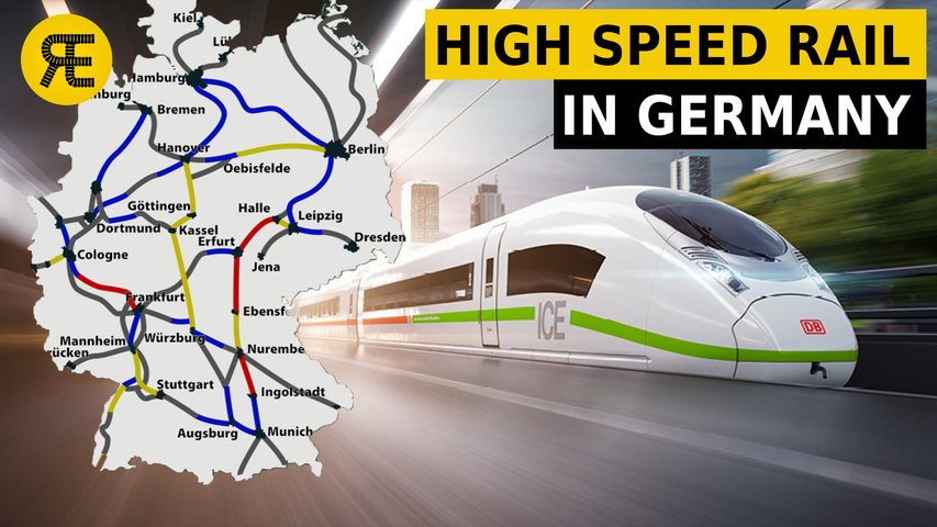 Story Behind German High Speed Rail System