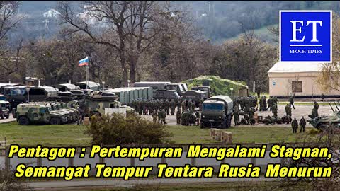 Pentagon : Pertempuran Mengalami Stagnan, Semangat Tempur Tentara Rusia Menurun