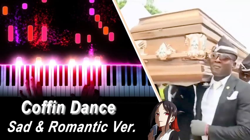 Astronomia (Coffin Dance) on Piano but it's sad and romantic