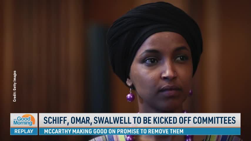 Schiff, Omar, Swalwell to be Kicked off Committees