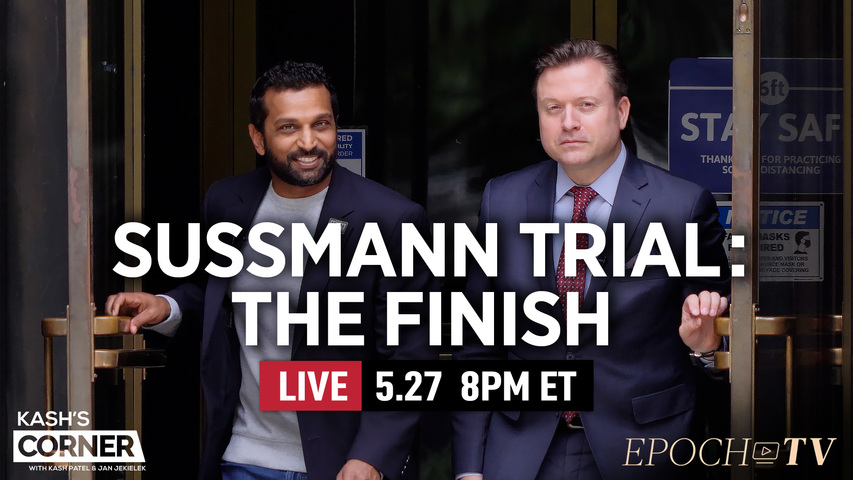 LIVE: Kash’s Corner: Tech Exec Was FBI Source for Years; Sussmann Billed Clinton Campaign for Alfa Bank Thumb Drives | TEASER
