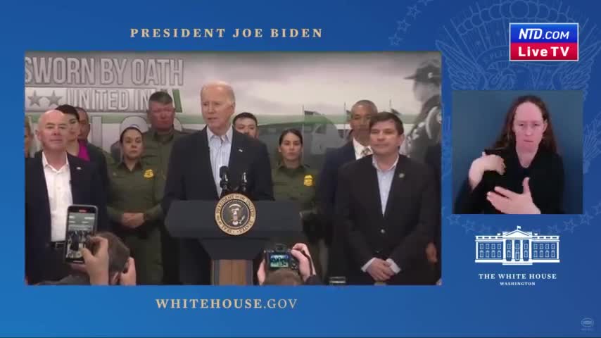 LIVE: Biden Visits Southern Border