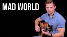Mad World - Fingerstyle Guitar Cover
