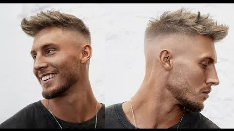 LOOSE TEXTURED HAIRSTYLE || MID SKIN FADE HAIRCUT TUTORIAL