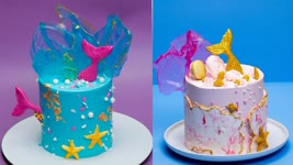 Creative Fancy Cake Decorating With Colorful Rice Paper | More Amazing Cake Decorating Compilation