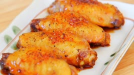 Honey Chicken Wings Recipe #Shorts, "CiCi Li - Asian Home Cooking"