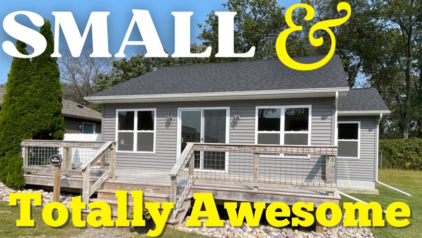Smaller MODULAR HOME With A Totally Awesome Compact Design!