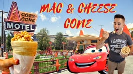 Disney Mac and Cheese Cone Recipe / Best Snack in Cars Land
