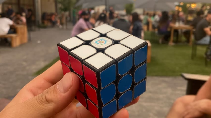 Fast Rubik’s cube finger tricks!!