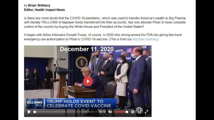 Pfizer’s Puppet President Biden Gives $9 Billion Taxpayer Funds for Millions More COVID Vaccines that Nobody Wants