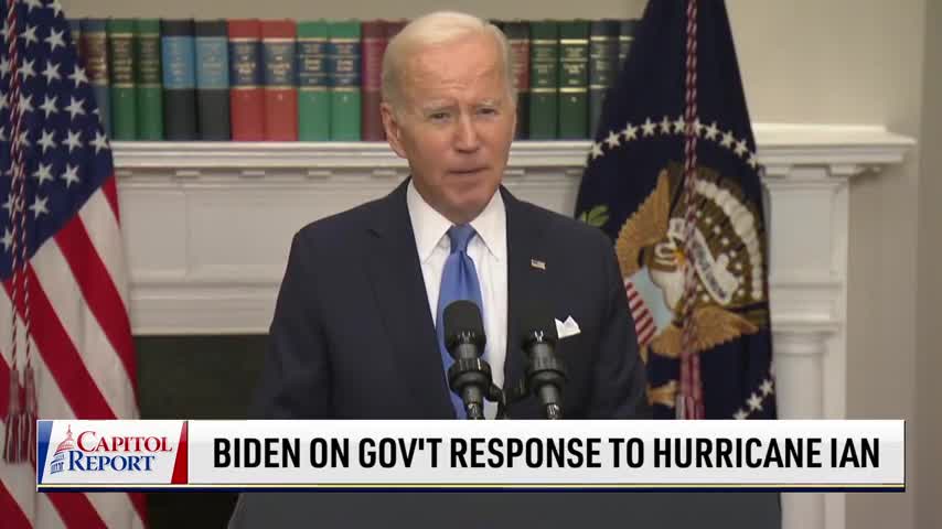 Biden on Government Response to Hurricane Ian