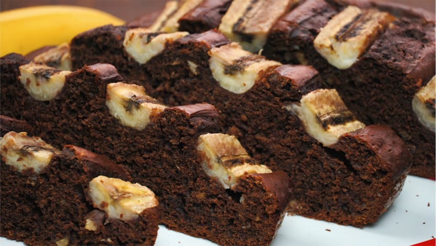 Chocolate Banana Cake Recipe | Banana and Chocolate Cake | Sweet Banana Bread for Tea