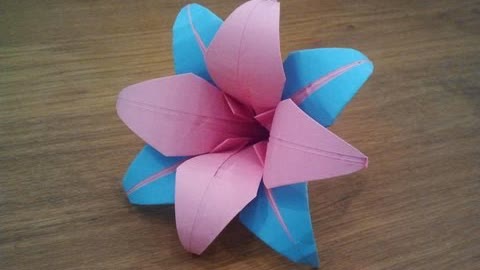 How To Make an Origami Lily Flower