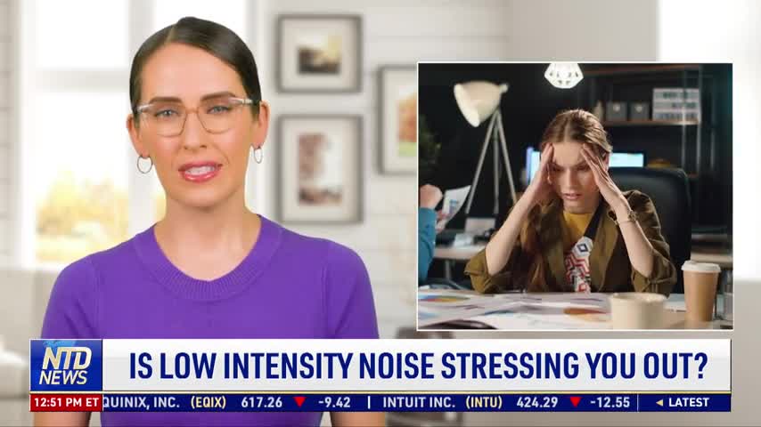 Is Low-Intensity Noise Stressing You Out?