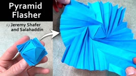 Origami Pyramid Flasher