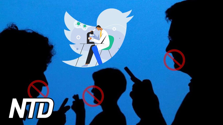Twitter stänger av läkare som länkade till covid-studie | NTD NYHETER