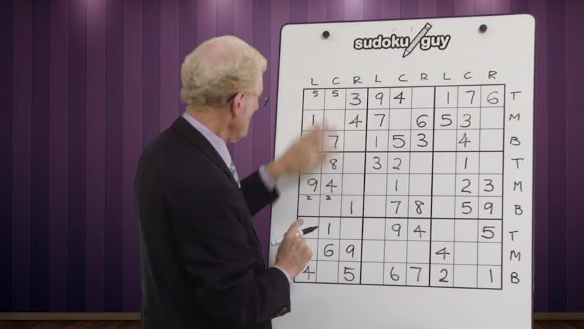 Lesson 4  Some important information when solving sudoku puzzles.