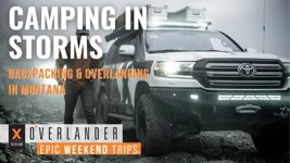 Overlander S1 EP10// Backpacking Montana, A Lightning Storm, and Training the Boys!