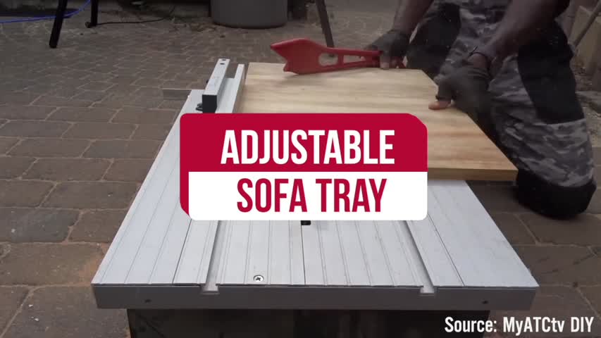 Adjustable Sofa Tray