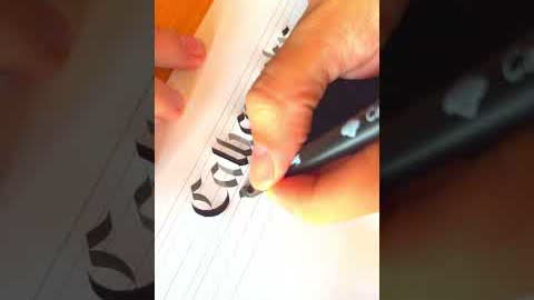 Calligraphy Masters Straight Pen Holder x Bad Calligraphy (Left-handed Calligraphy)