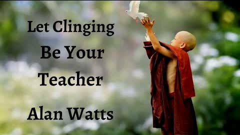 Alan Watts ~ Let Clinging Be Your Teacher