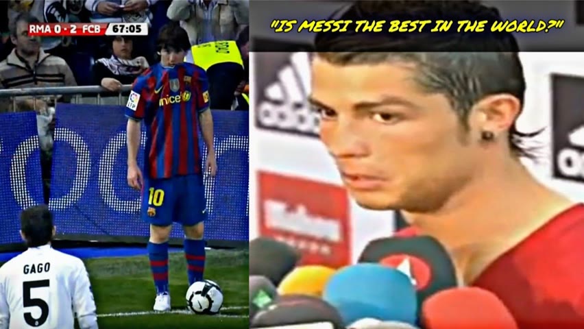 Cristiano Ronaldo Admits That Messi Is The Best After This Match
