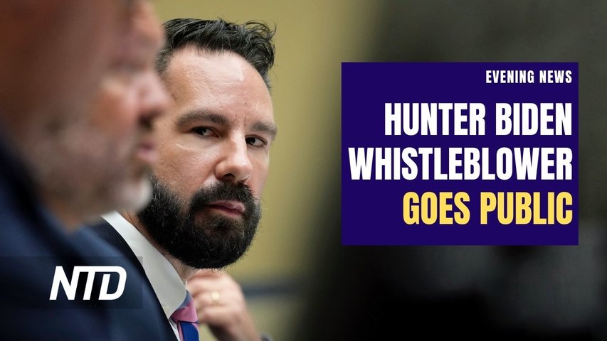 IRS 'Whistleblower X' Reveals Identity During Hunter Biden Probe Hearing; Stanford President Resigns
