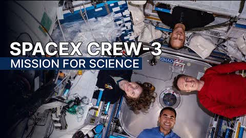 NASA’s SpaceX Crew-3: Mission for Science