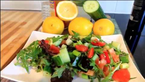 How To Lose Weight In One Week With Apple Cider Vinegar Salad !!