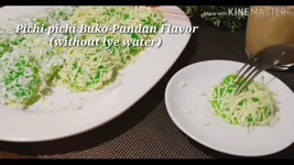 Pichi pichi Buko-Pandan Flavor (without lye water) (Recipe #6)