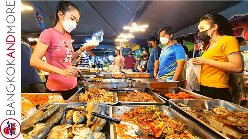 STREET FOOD Night Market Thailand