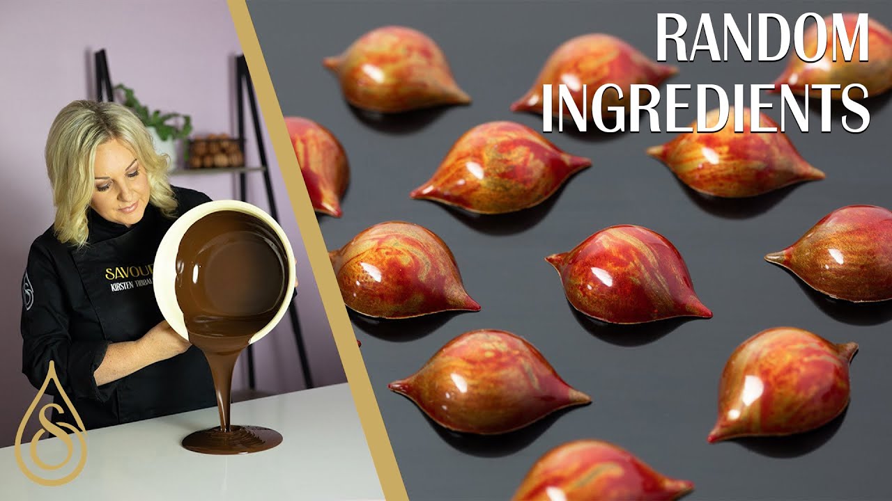 Masterchef Kirsten Tibballs Creates Chocolate With Random Ingredients?!?