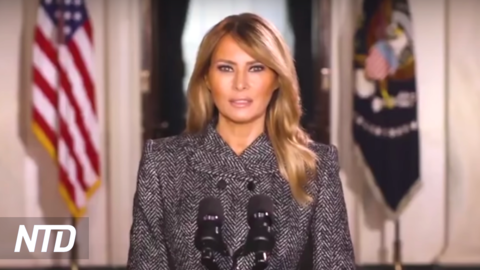First Lady Melania Trump's Farewell Message 