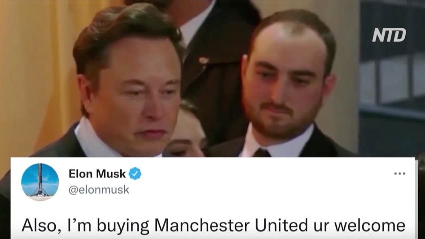 Elon Musk plaisante sur l'achat de Manchester United