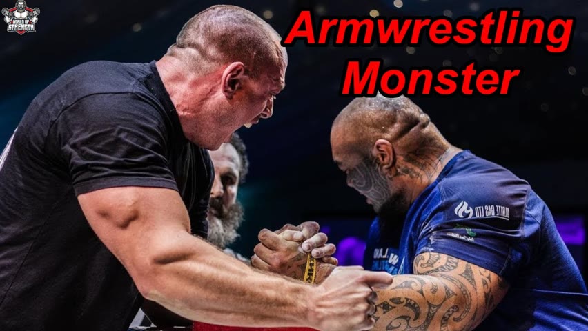 The Australian Armwrestling Monster Lachlan Adair