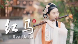 【董敏笛子】Red Horse -Dizi music cover by Dong Min｜一曲俏皮又好听的《红马》竹笛版！Chinese musical instruments