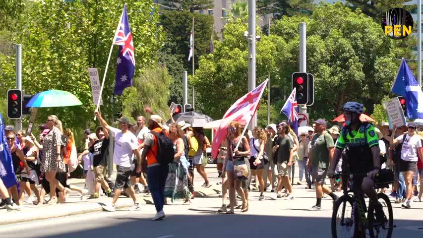 Perth March Against Segregation on Feb 15