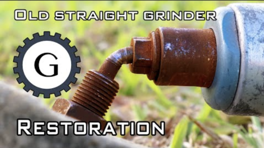 Vintage Straight Grinder Restoration