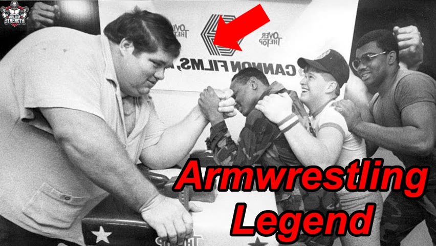 The Biggest Armwrestler Ever ?! Cleve Dean
