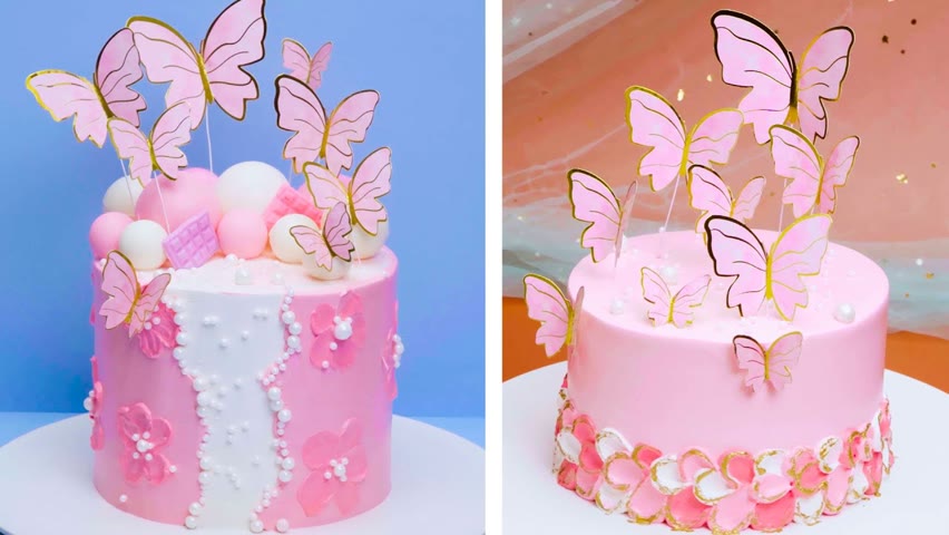 How to Make Fancy Butterfly Cake | So Yummy Cake Tutorial By Decorating Ideas